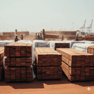 Khaya (African Mahogany) Sawnwood