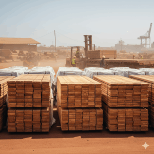 Teak (Plantation) Sawnwood